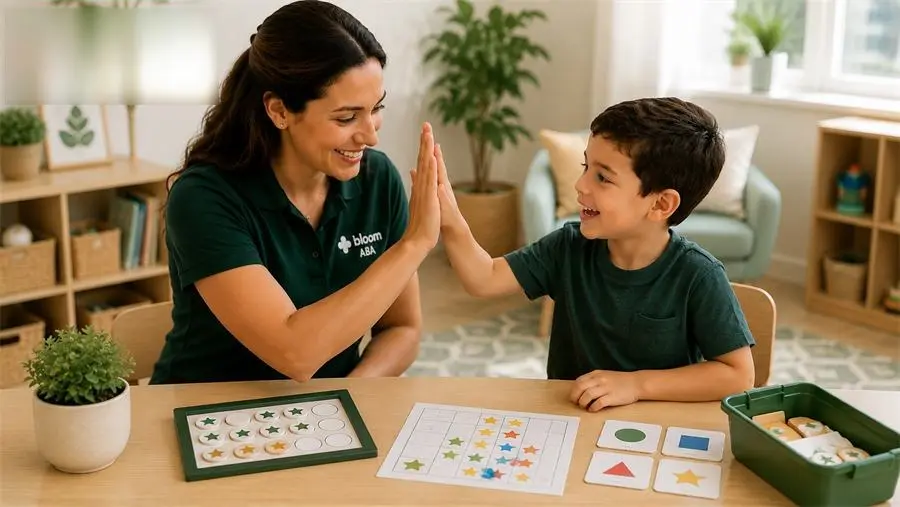 Educator and child — Friday
