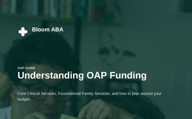 Understanding OAP Funding cover